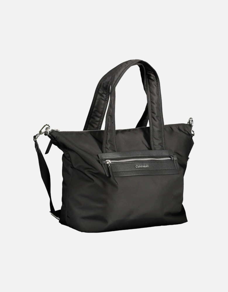 Sleek and Sustainable Shoulder Bag Women - Black Handbags