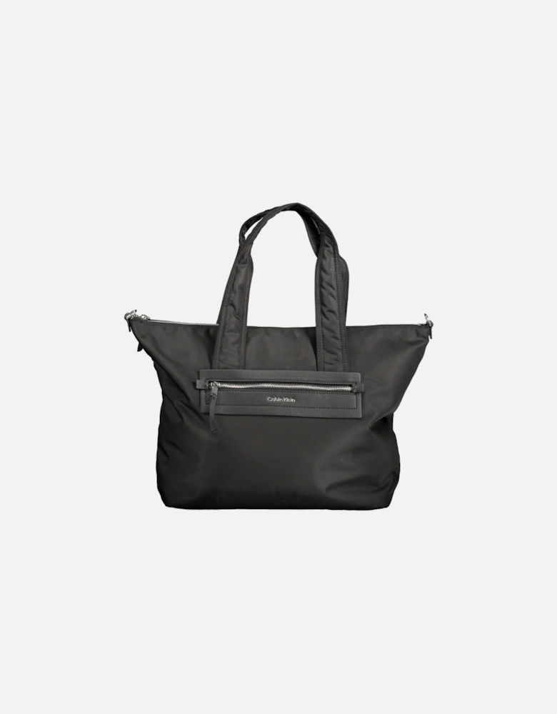Sleek and Sustainable Shoulder Bag Women - Black Handbags