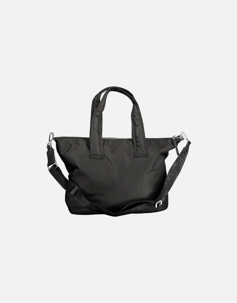 Sleek and Sustainable Shoulder Bag Women - Black Handbags