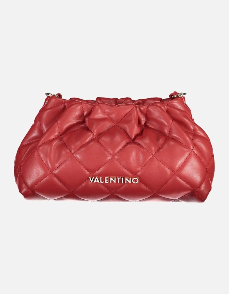 Convertible Bag with Adjustable Strap and Zip Closure Women - Red