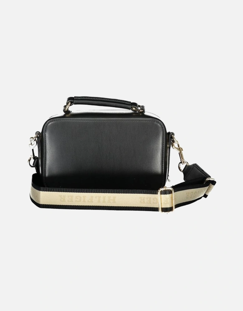 Handle Bag with Adjustable Shoulder Strap and External Pocket. Women -