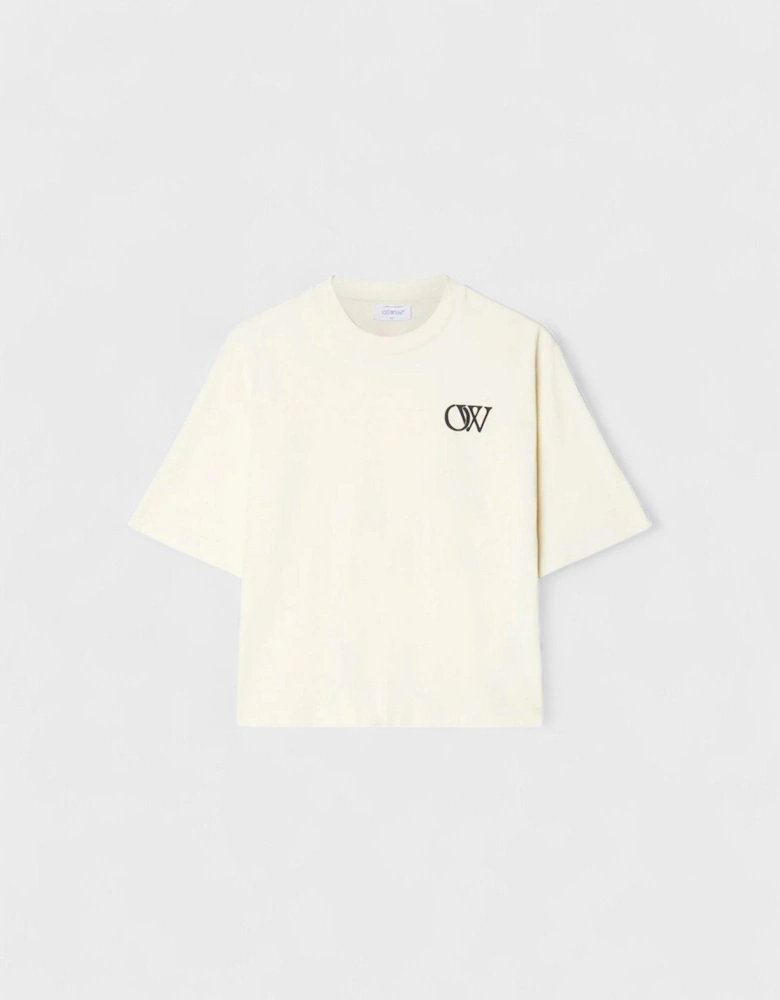 Basic Tee Beige Black