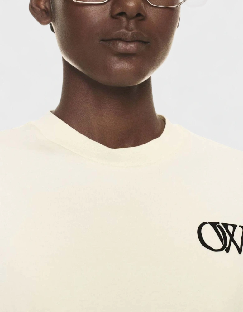 Basic Tee Beige Black