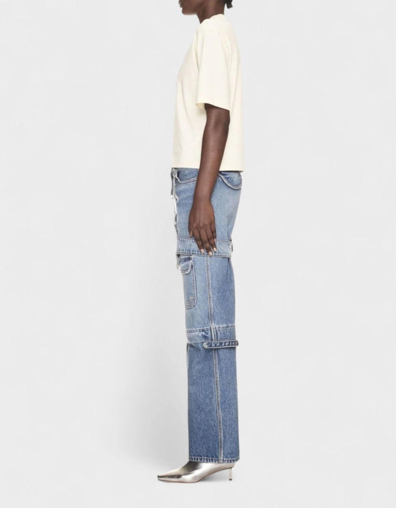 Basic Tee Beige Black