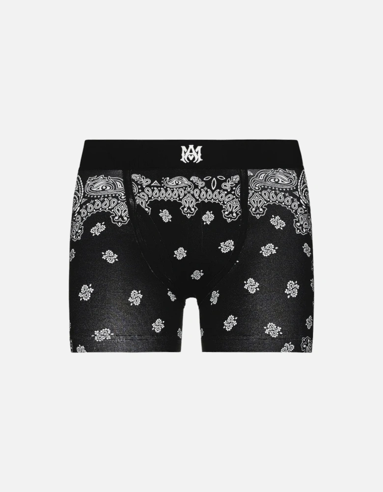 BANDANA BOXERS BLACK / WHITE