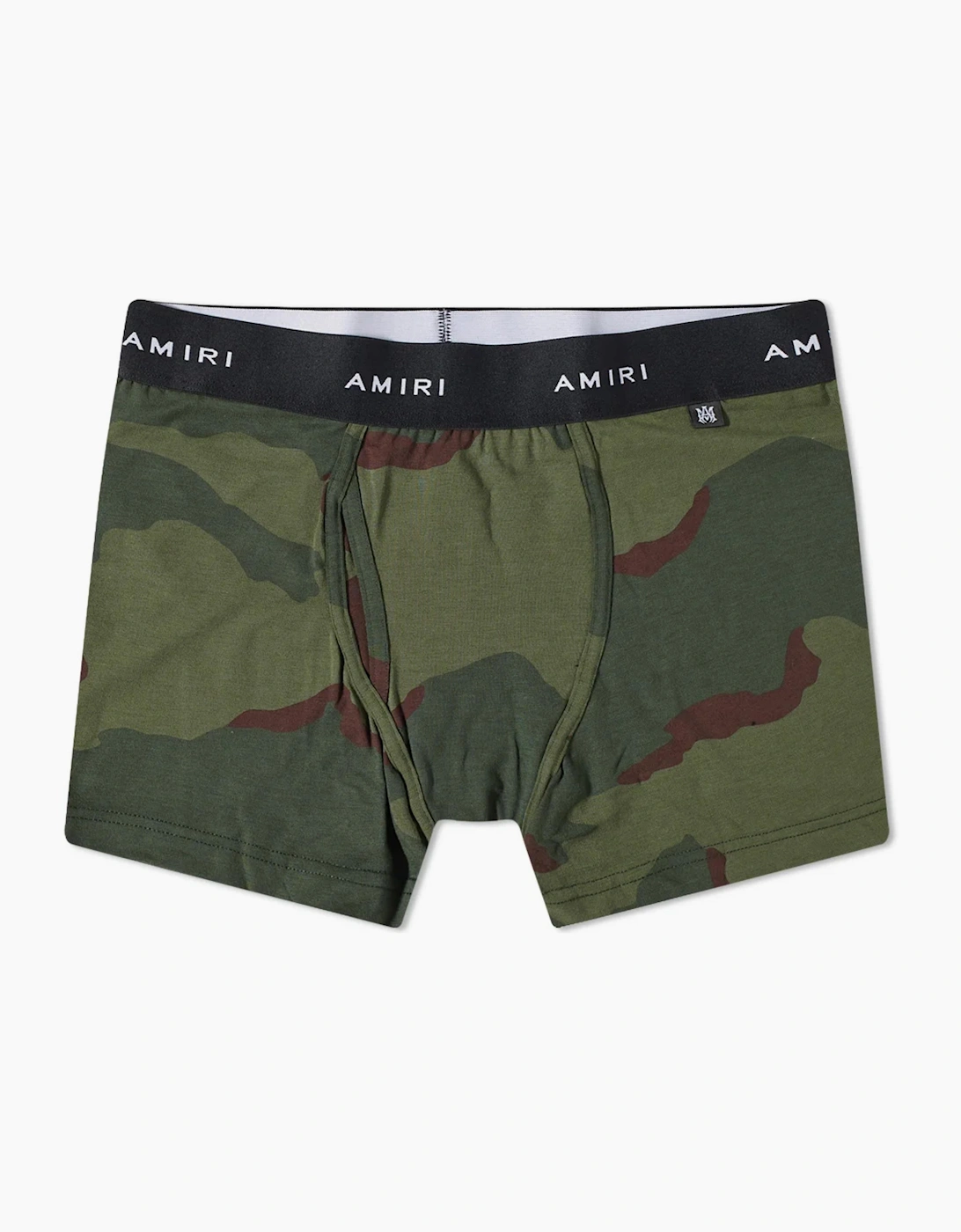 Amiri AMIRI WAISTBAND CAMO BOXERS - Tan