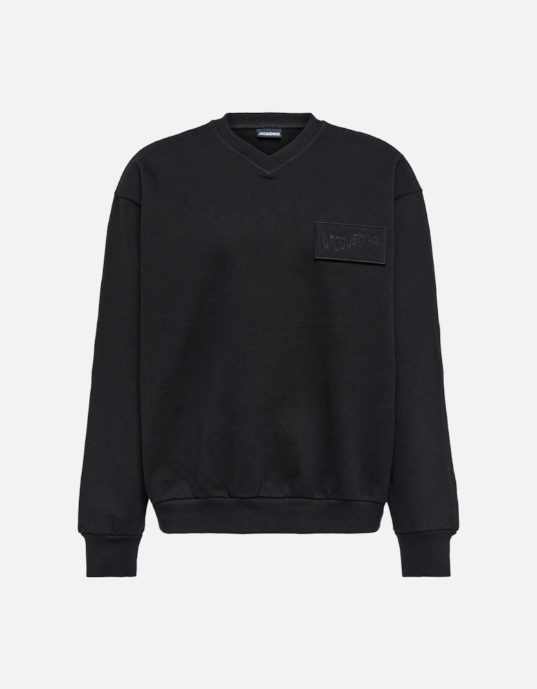 Santon Logo Le Sweatshirt in Black