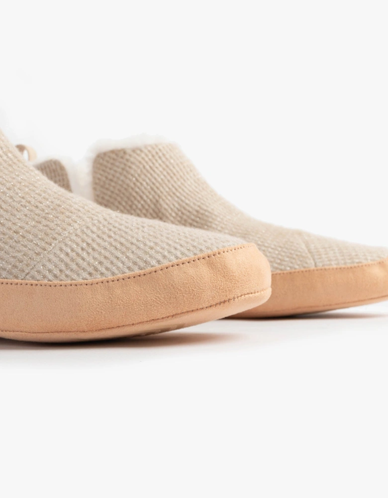 LOLA Womens Slippers Oatmeal