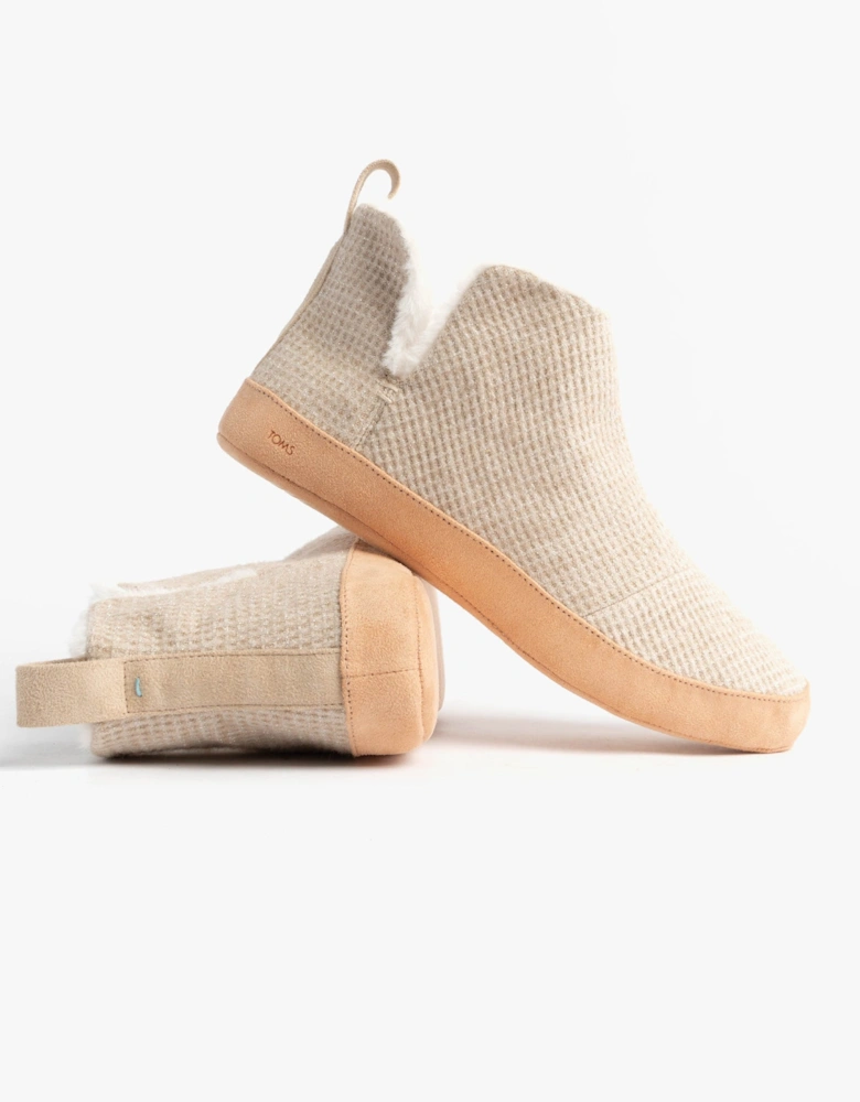 LOLA Womens Slippers Oatmeal