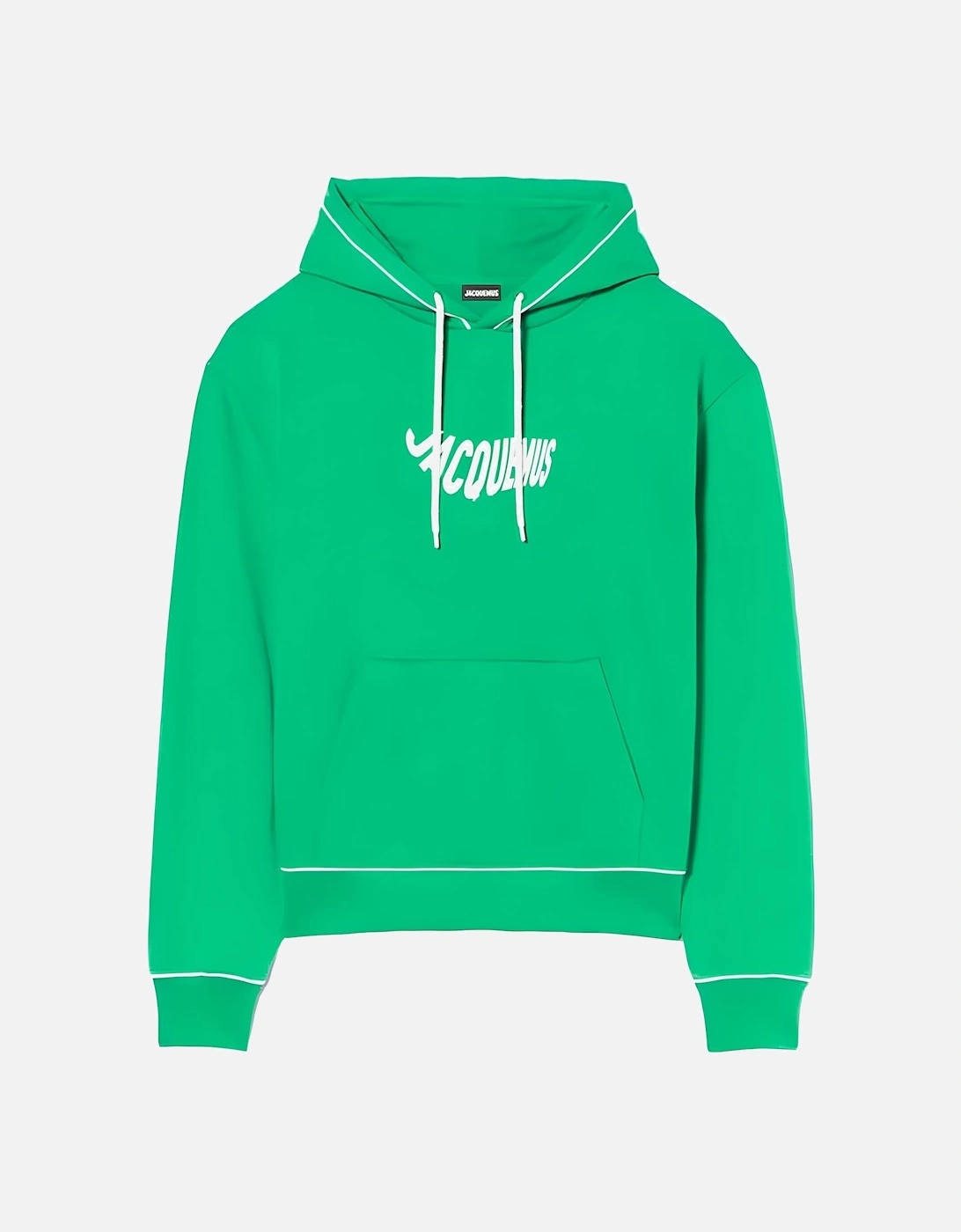 Le Sweatshirt Vague Print Logo Hoodie in Wave Green, 2 of 1