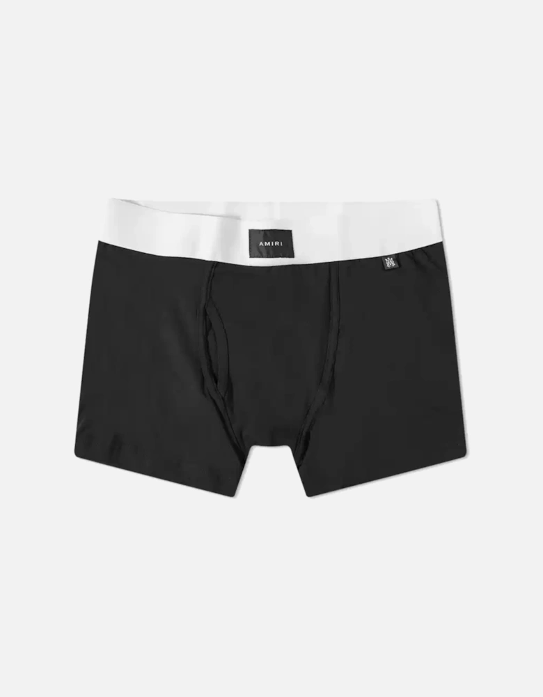 FRONT LABEL BOXERS BLACK / WHITE
