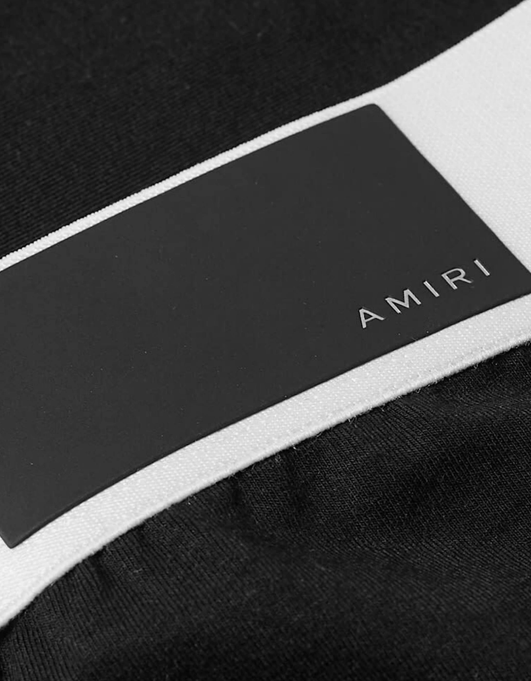FRONT LABEL BOXERS BLACK / WHITE