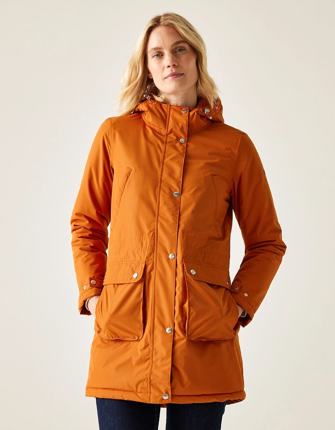 Womens Voltera Parka Heated Waterproof Jacket, 2 of 1