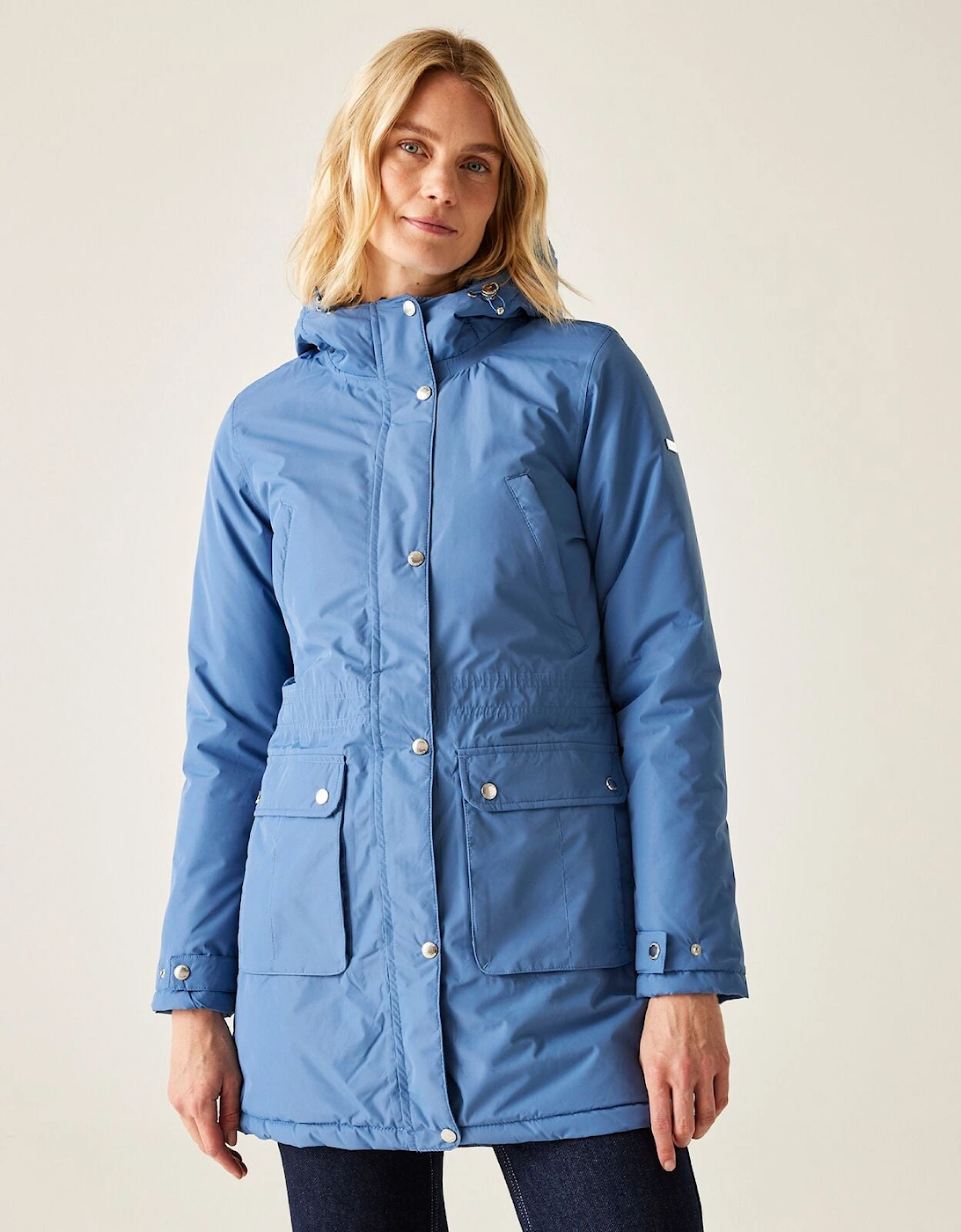 Womens Voltera Parka Heated Waterproof Jacket, 2 of 1