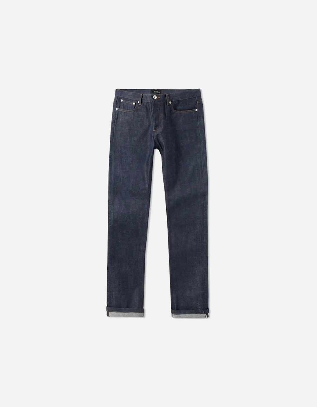 A.P.C. Petit New Standard Japanese Denim Slim Leg Jeans Indigo, 5 of 4