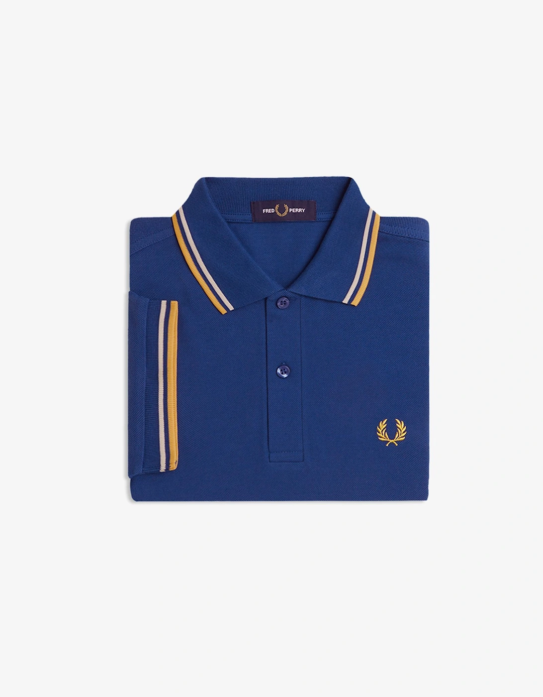 M3600 Polo Shirt Shaded Cobalt / Oatmeal / Honeycomb