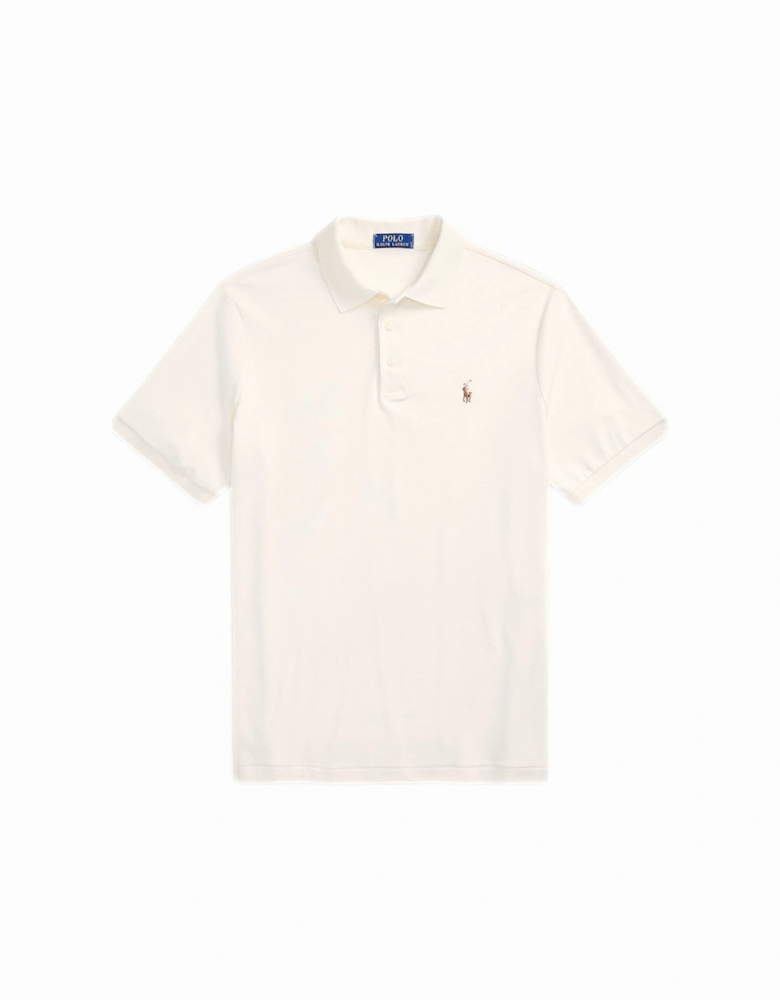 Interlock Polo Shirt 168 Pale Cream, 5 of 4