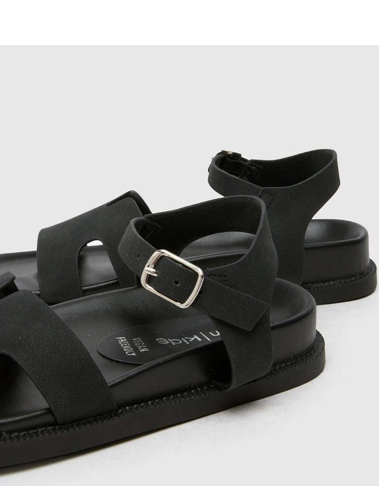 Junior Tippi Footbed Sandals - Black