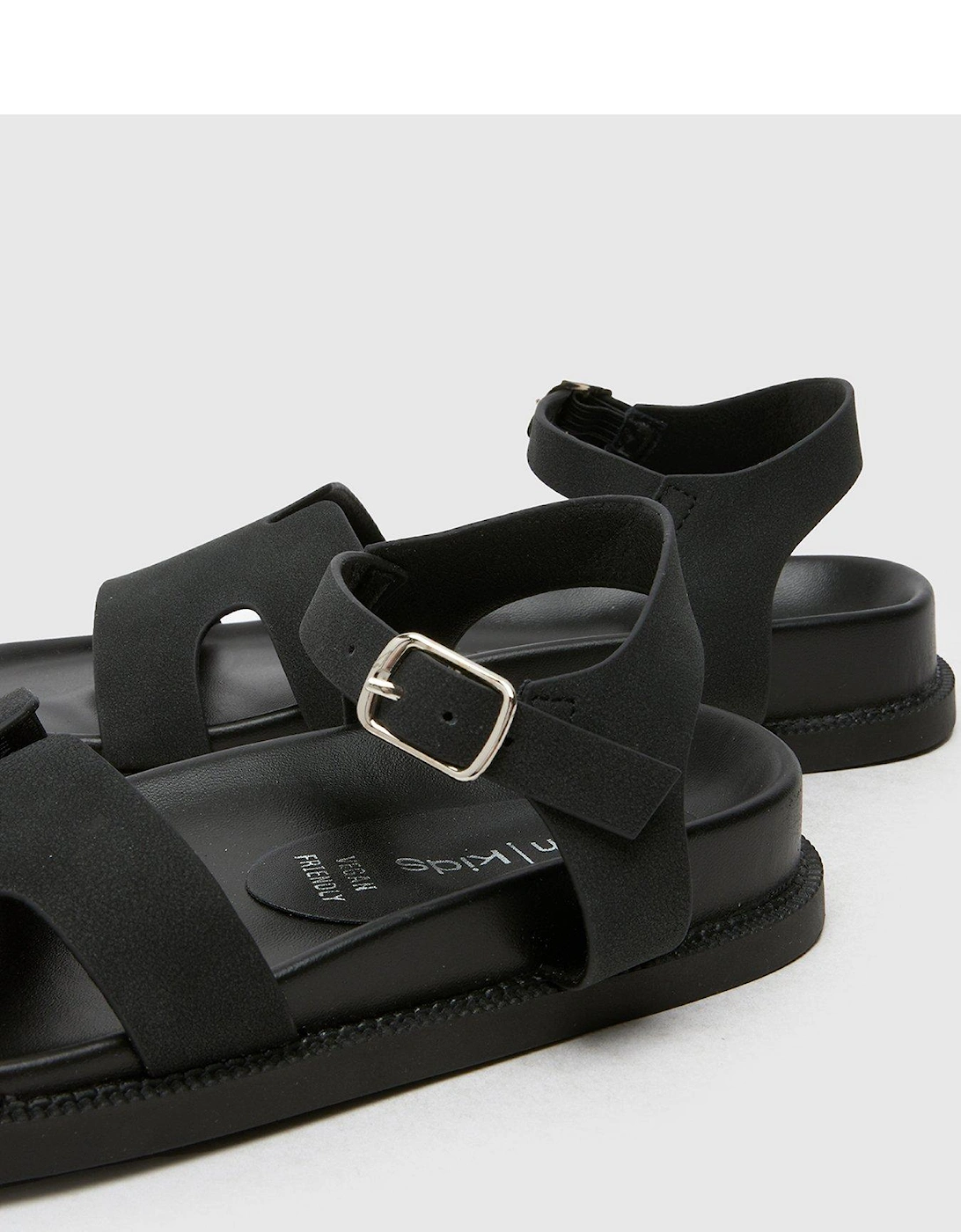 Junior Tippi Footbed Sandals - Black