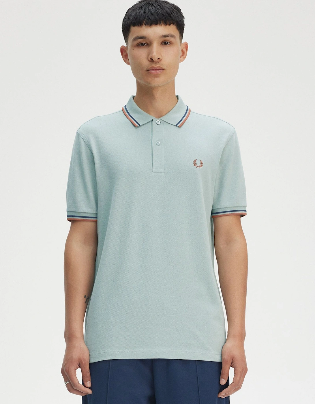M3600 Twin Tipped Shirt - Silver Blue