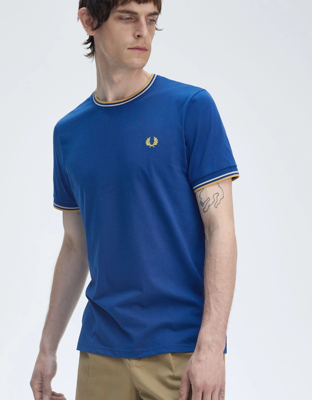 M15188 Twin Tipped T-Shirt - Shaded Cobalt