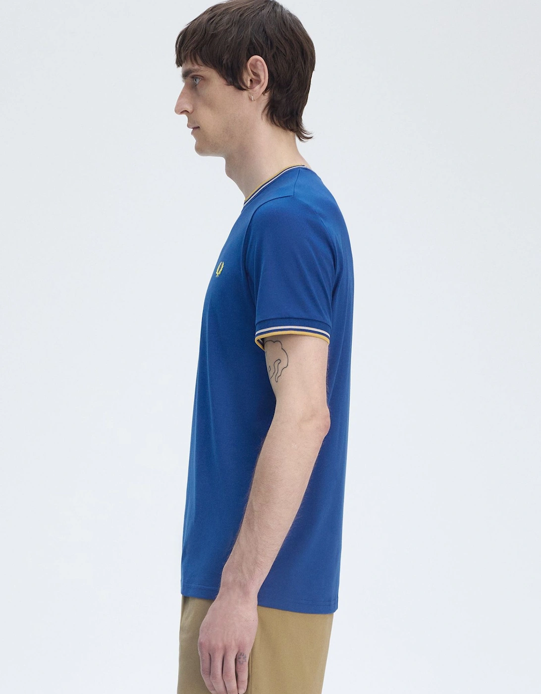 M15188 Twin Tipped T-Shirt - Shaded Cobalt