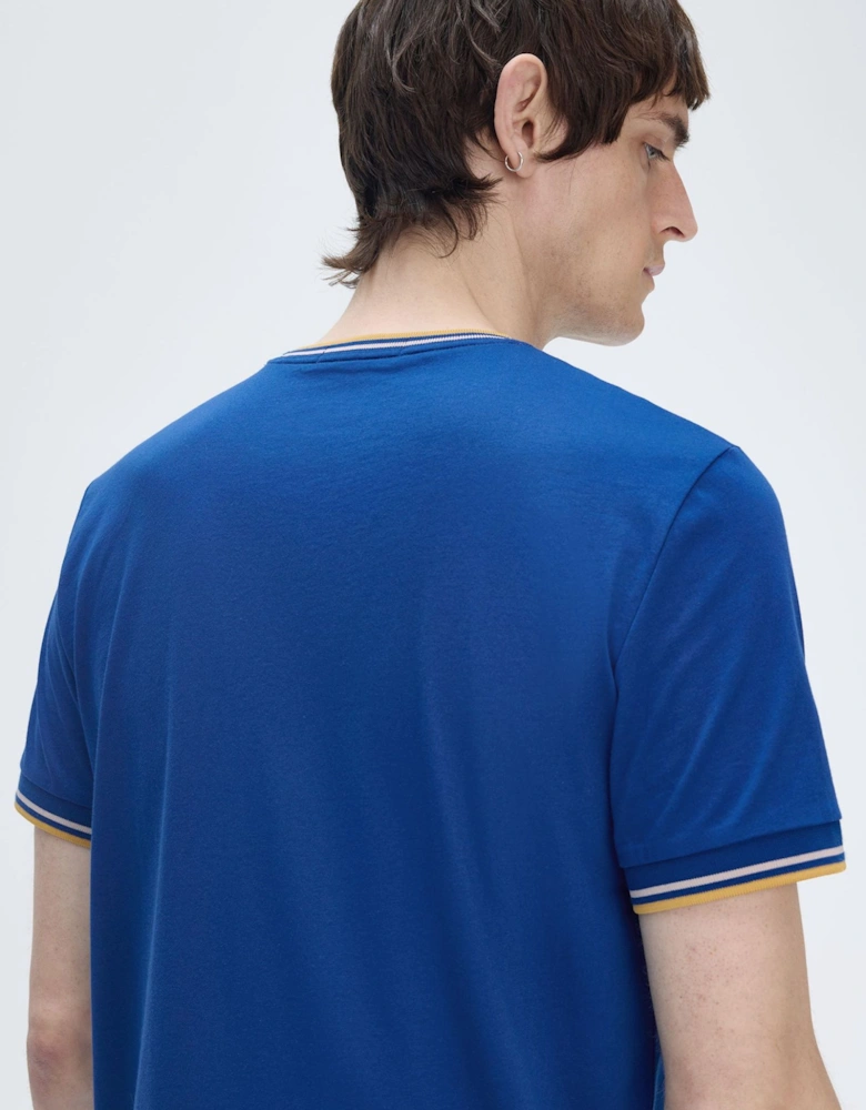 M15188 Twin Tipped T-Shirt - Shaded Cobalt