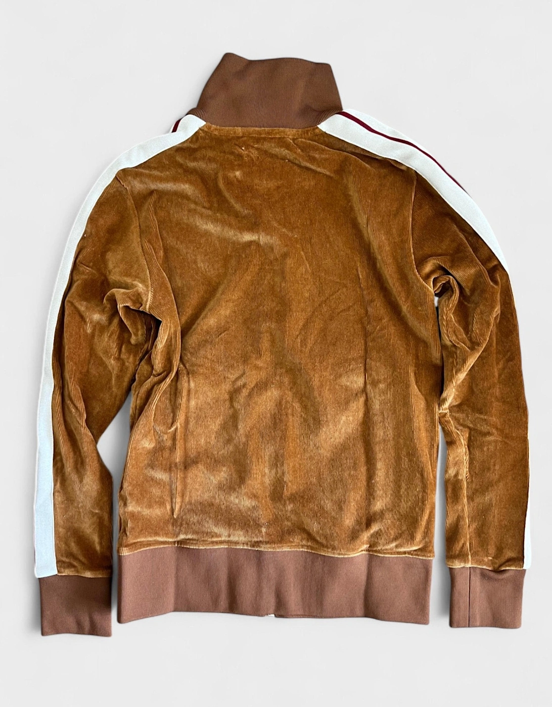Corduroy Track Jacket Brown