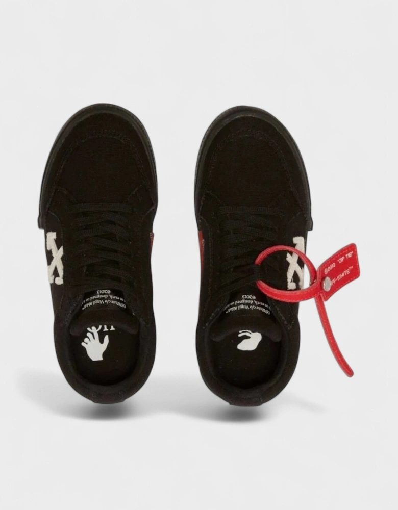 Vulcanized Arrow Low Black White (Kids)