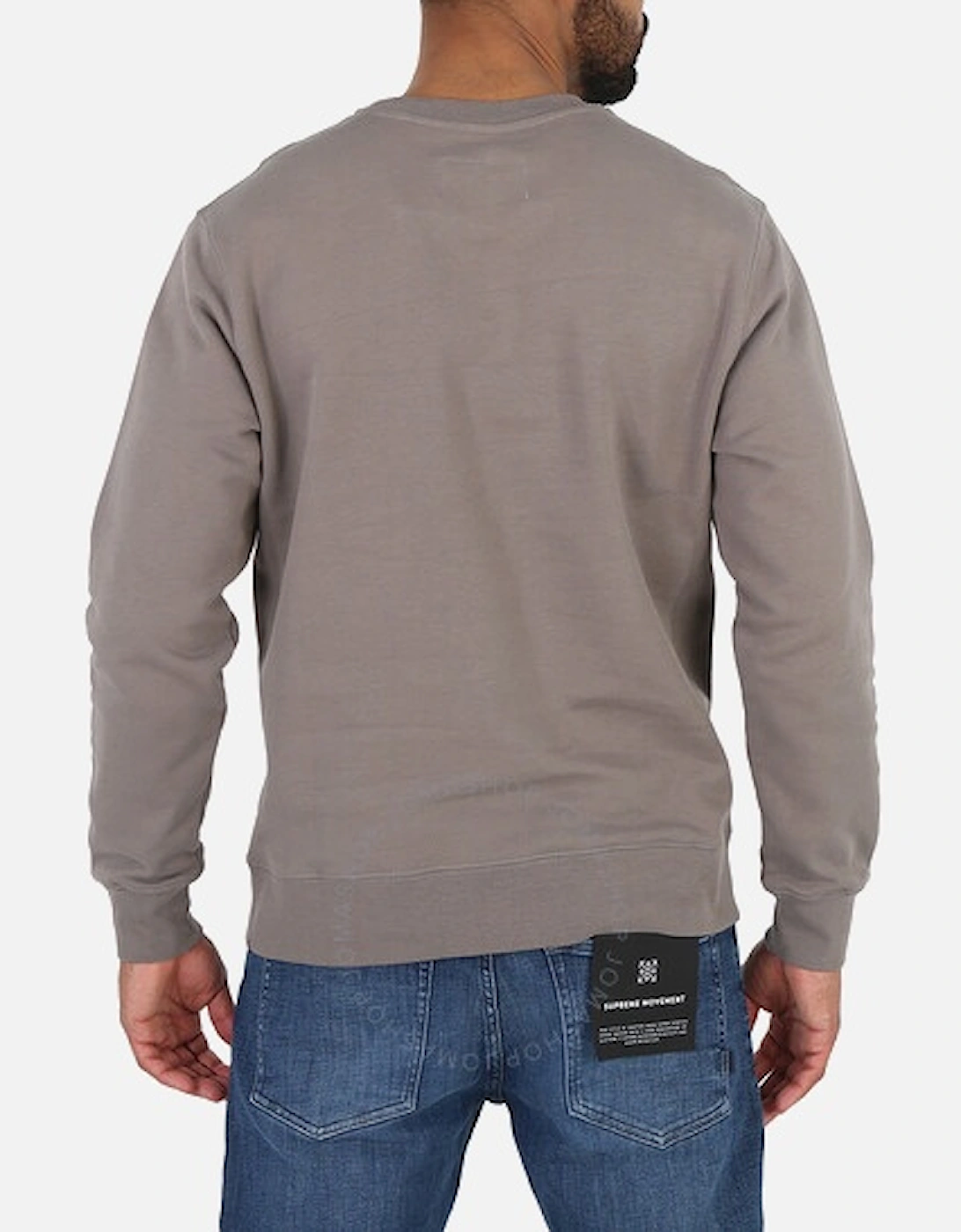 A-Cold-Wall* Essential Logo Crew Neck Sweatshirt Mid Grey