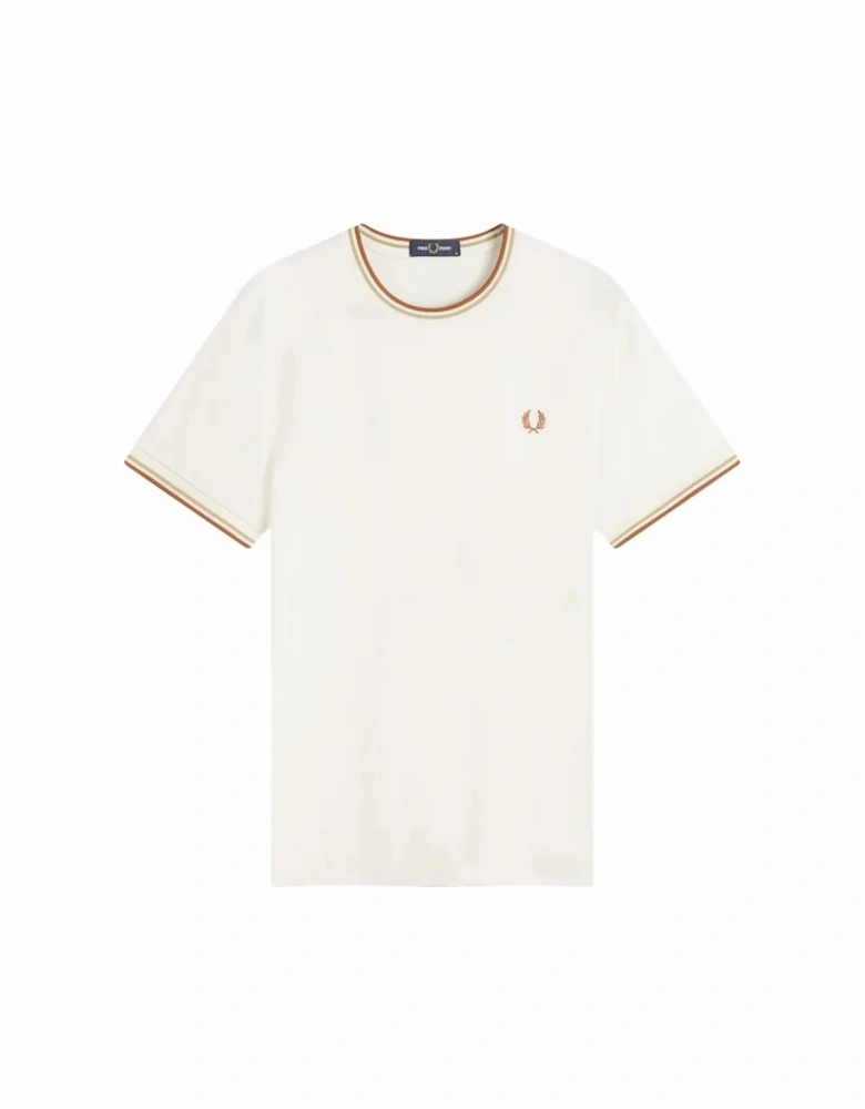 M1588 Twin Tipped T-Shirt - Ecru/Honeycomb/Marmalade