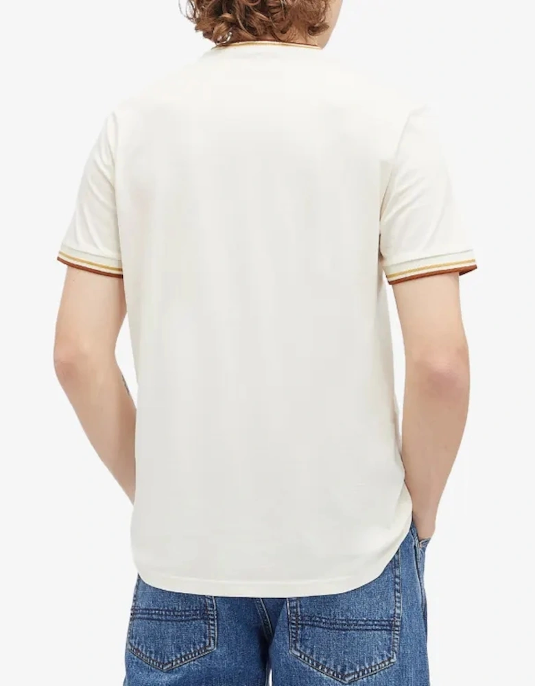 M1588 Twin Tipped T-Shirt - Ecru/Honeycomb/Marmalade