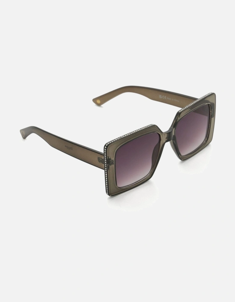 Glitzy Diamante Frame Sunglasses