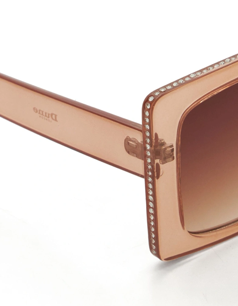 Glitzy Diamante Frame Sunglasses