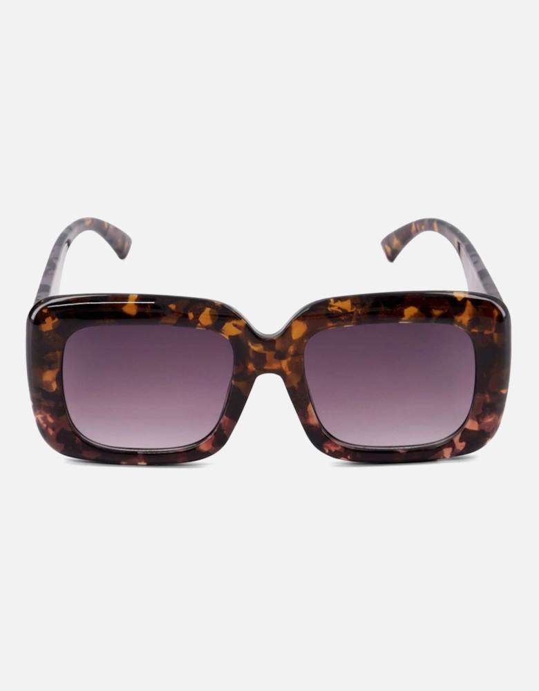 Gigi Colourblock Gradient Lens Tortoise Sunglasses