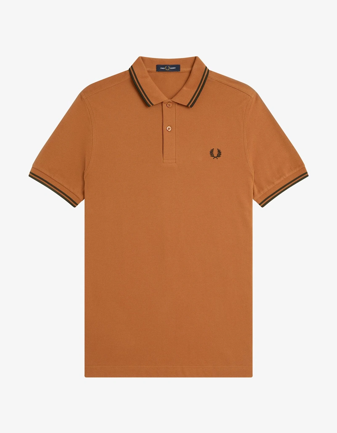 M3600 Polo Shirt Marmalade / Black, 5 of 4