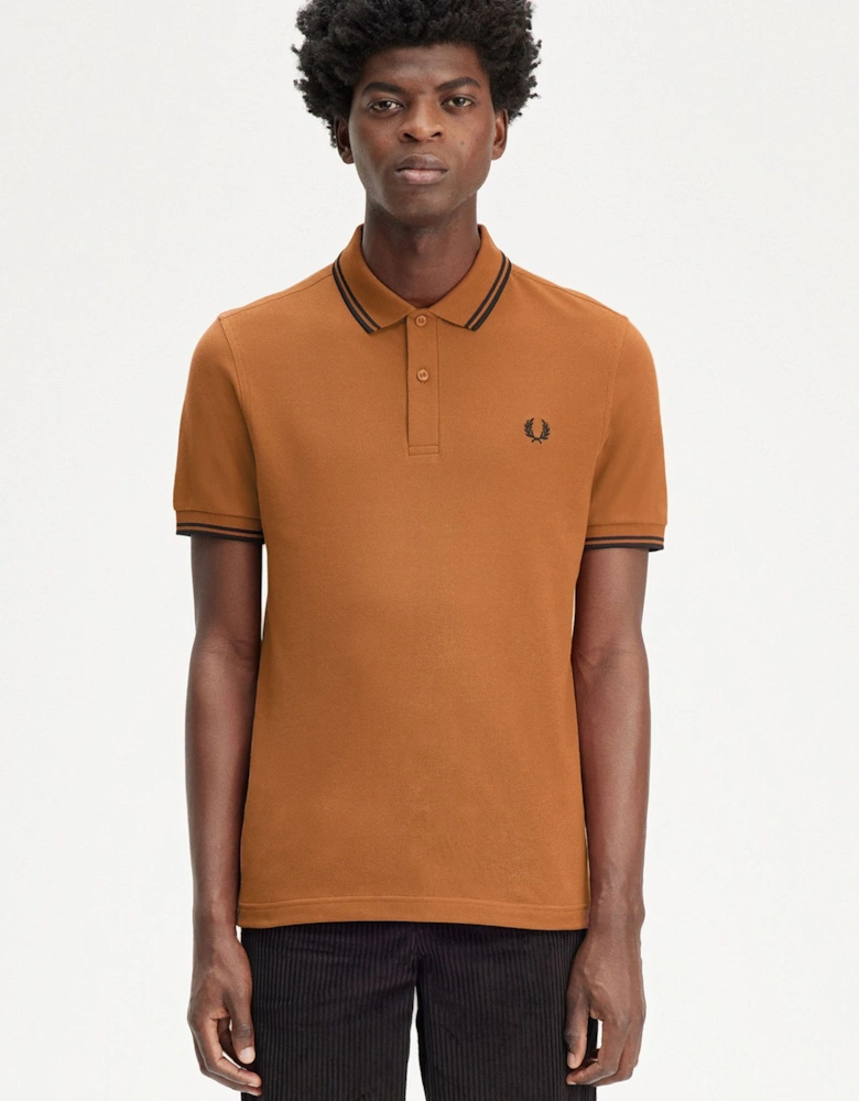 M3600 Polo Shirt Marmalade / Black