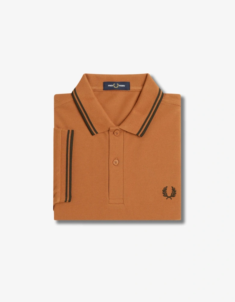 M3600 Polo Shirt Marmalade / Black