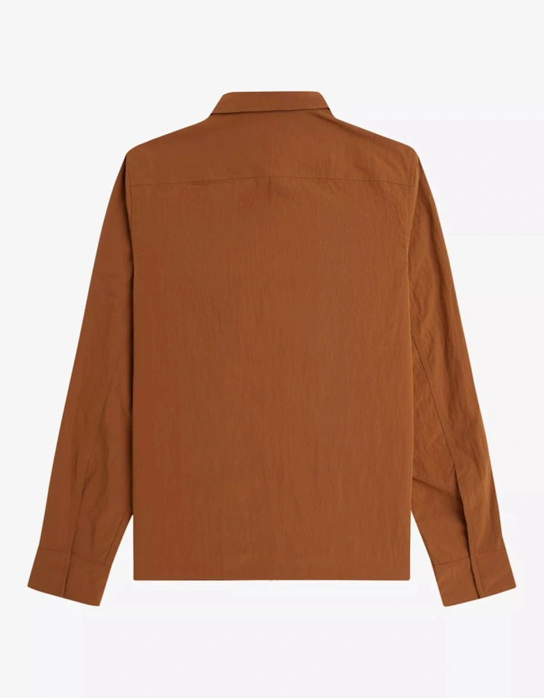 M5684 Pocket Detailed Overshirt - Marmalade
