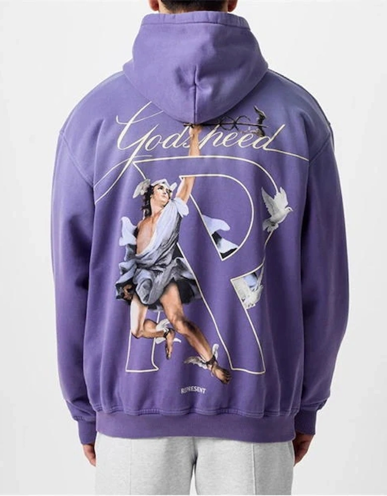 Hermes Hoodie - Purple