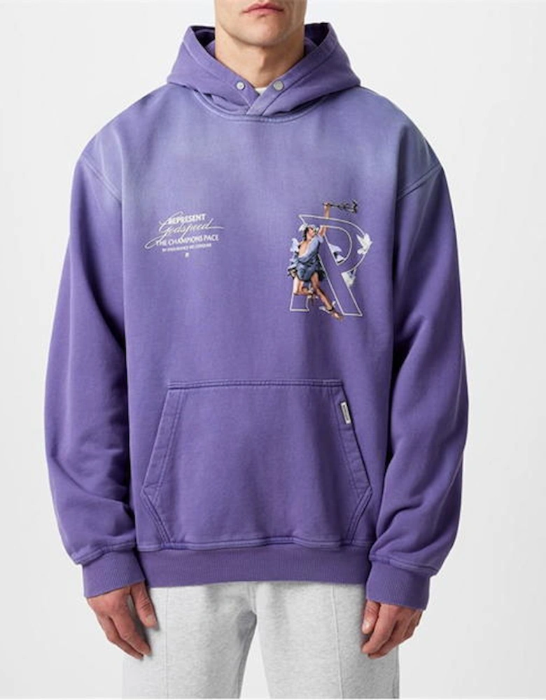Hermes Hoodie - Purple