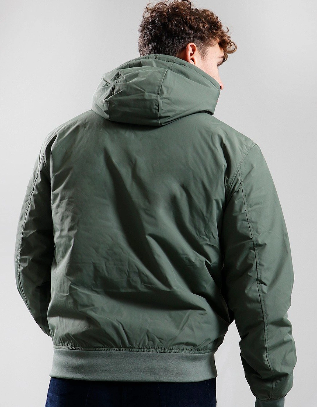 J8616 The Hooded Brentham Jacket - Laurel Wreath Green