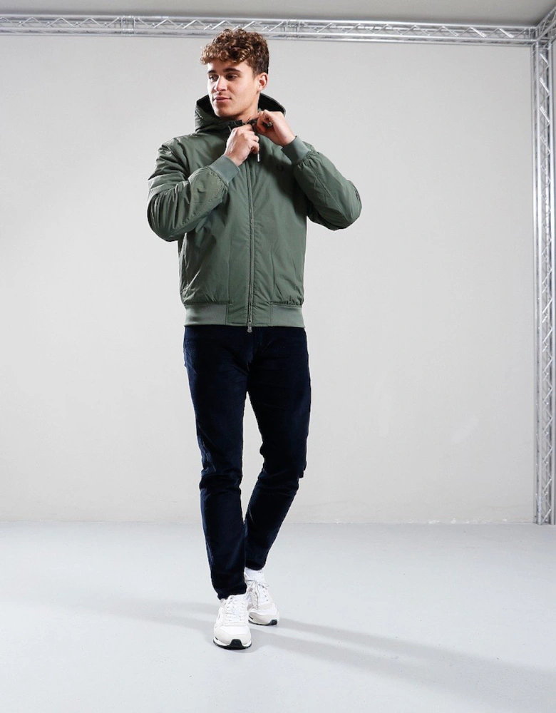 J8616 The Hooded Brentham Jacket - Laurel Wreath Green