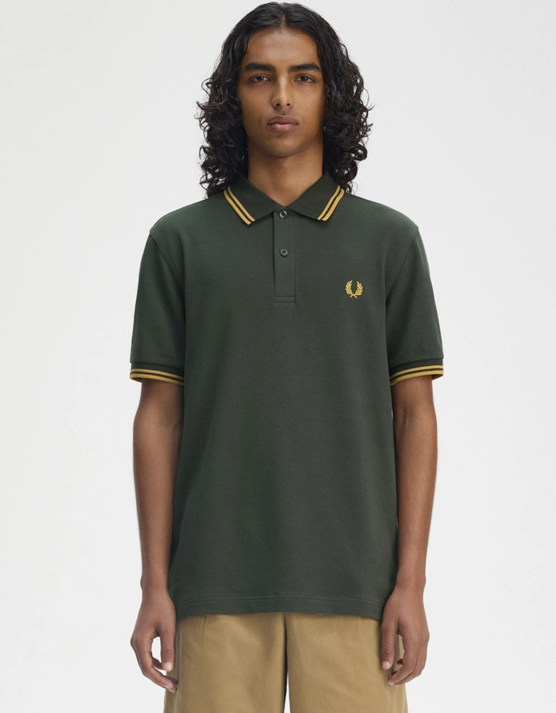 Twin Tipped Shirt - Court Green