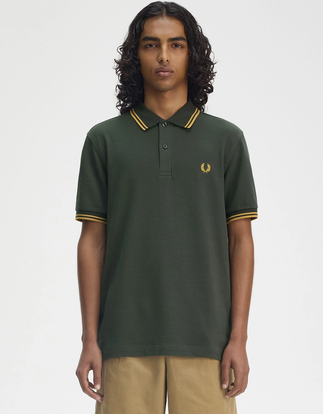 Twin Tipped Shirt - Court Green