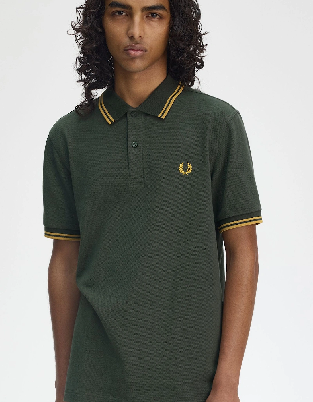 Twin Tipped Shirt - Court Green