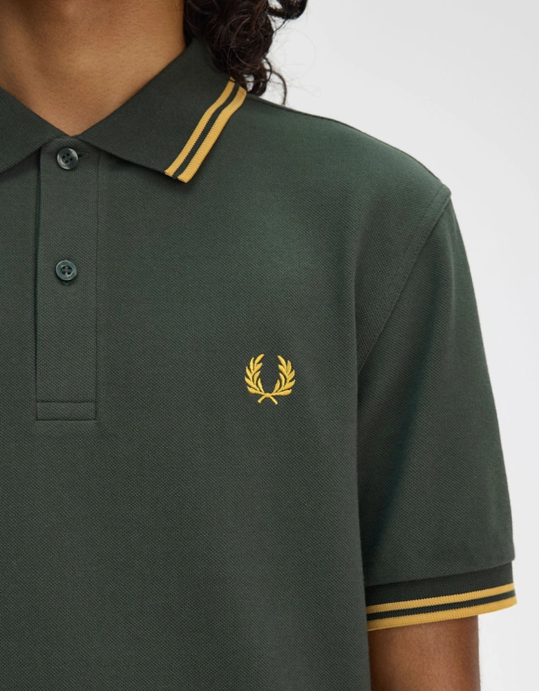 Twin Tipped Shirt - Court Green