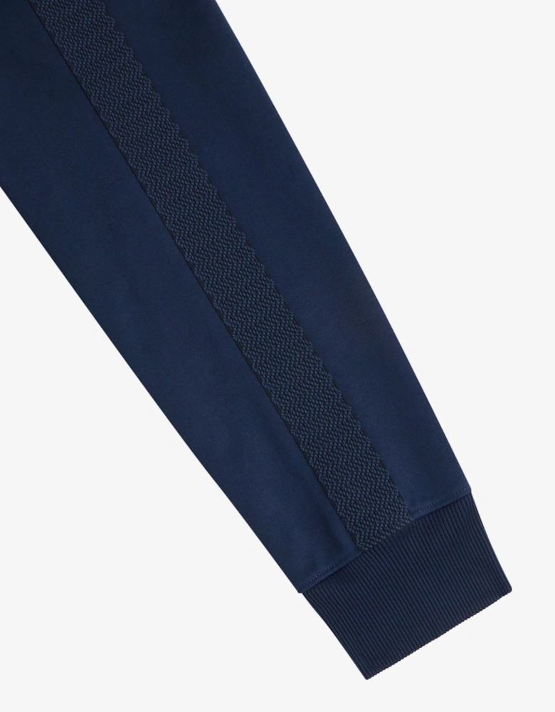 J8571 Taped Track Jacket Dark Carbon Navy