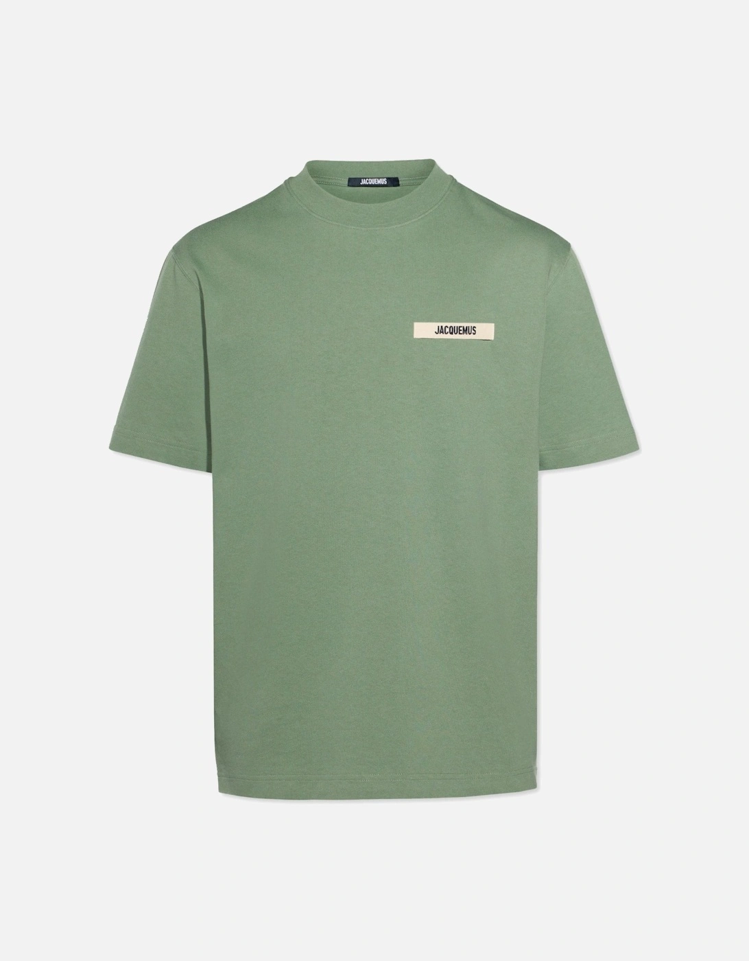 Men's Light Green Le T-Shirt Gros Grain T-Shirt, 5 of 4