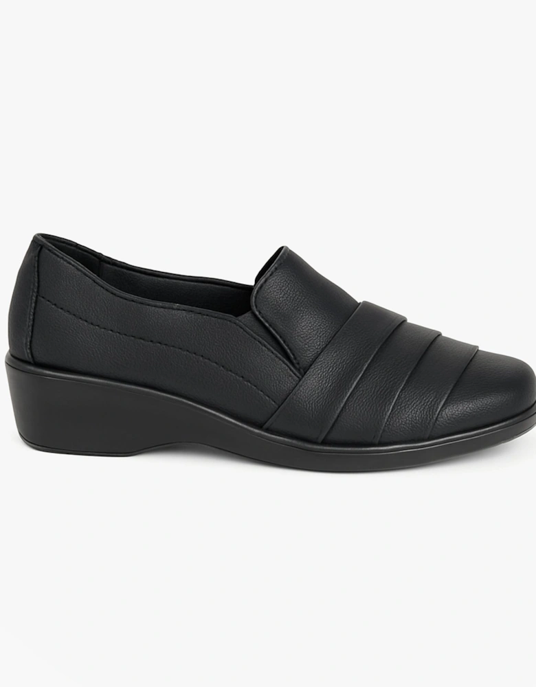 L401A Ladies Shoes Black Matt